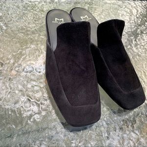 Marc Fisher Black Suede Shoes 7 New